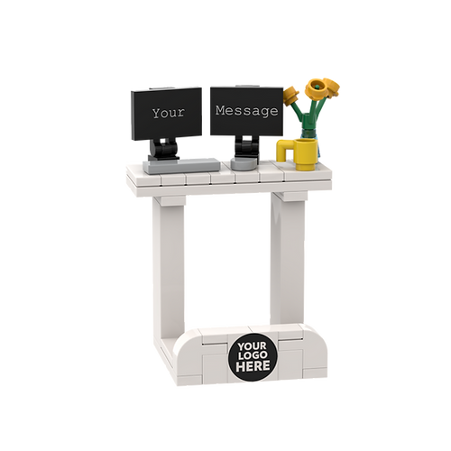 Lego desk business card holder sale