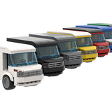 Delivery Van Desktop Organizer - Custom Building Set