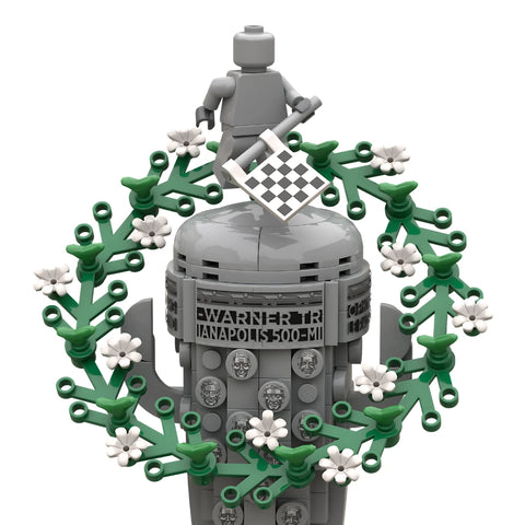 The Indy 500’s BorgWarner Trophy, Reimagined in Bricks