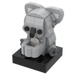 Adorable Koala Pencil holder - Custom Set Made With Genuine LEGO® Bricks.